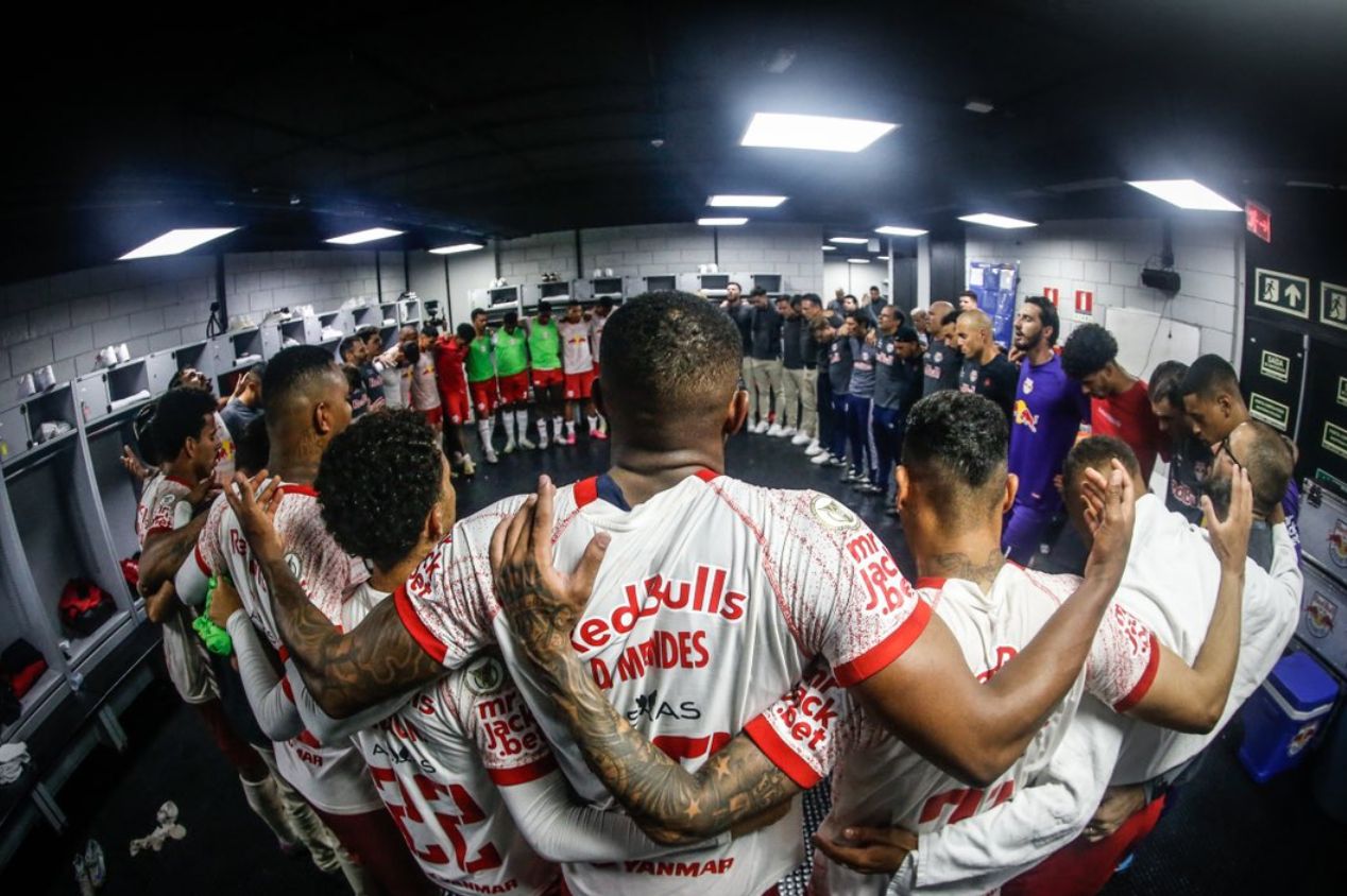 Red Bull Bragantino promete premiação extra a jogadores se não for rebaixado