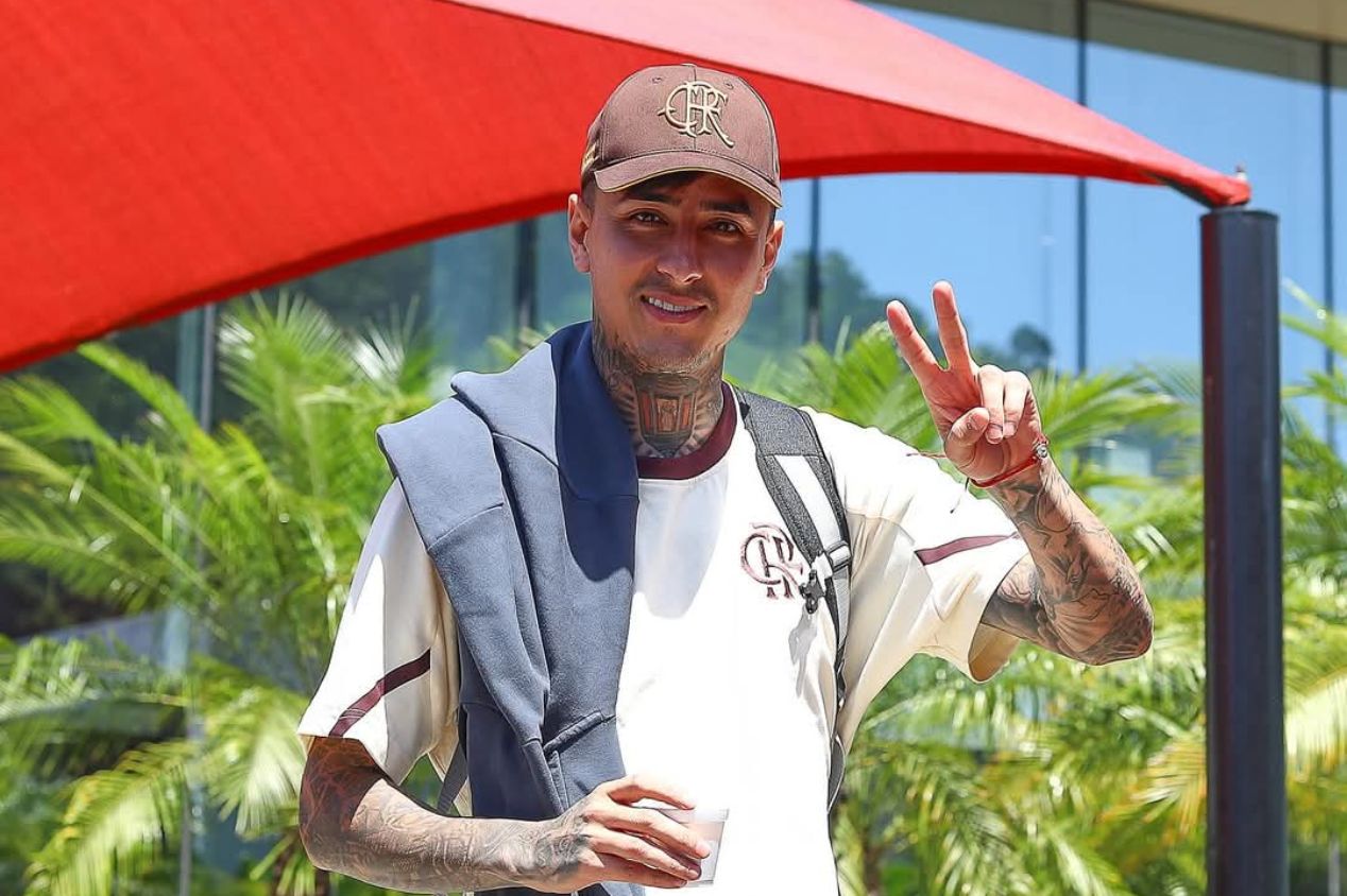 Erick Pulgar renovou contrato com o Flamengo até dezembro de 2028