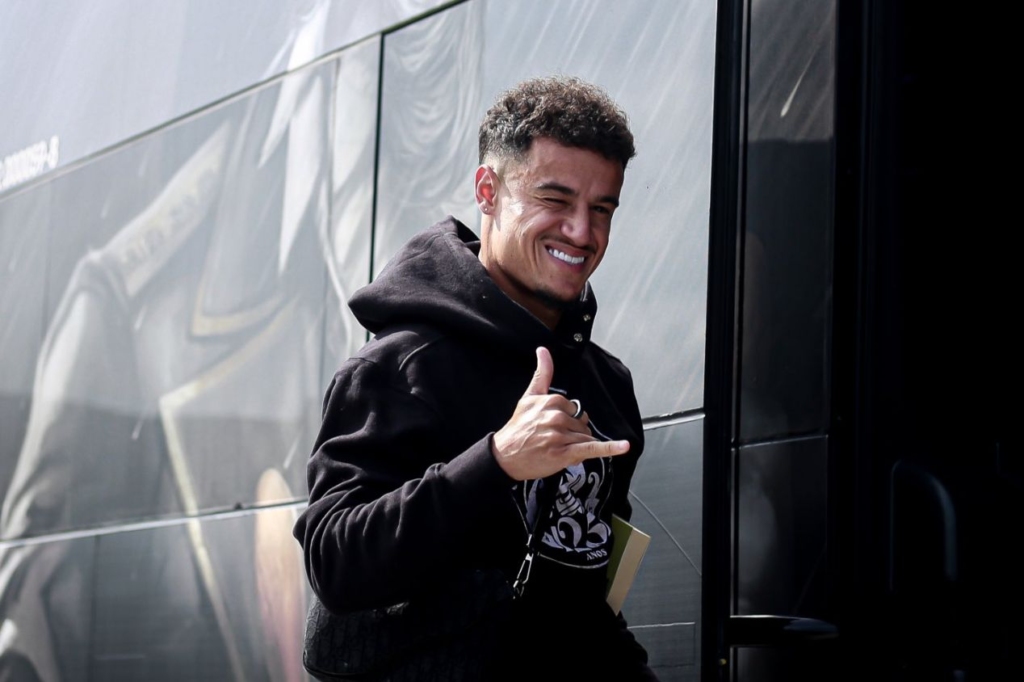 Philippe Coutinho foi a principal contratação do Vasco em 2024. Porém, meio-campista teve atuações abaixo das expectativas