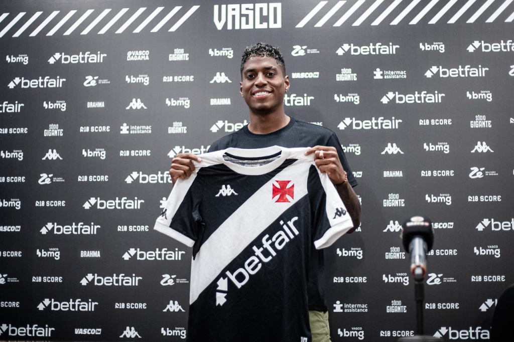 Emerson Rodríguez na apresentação