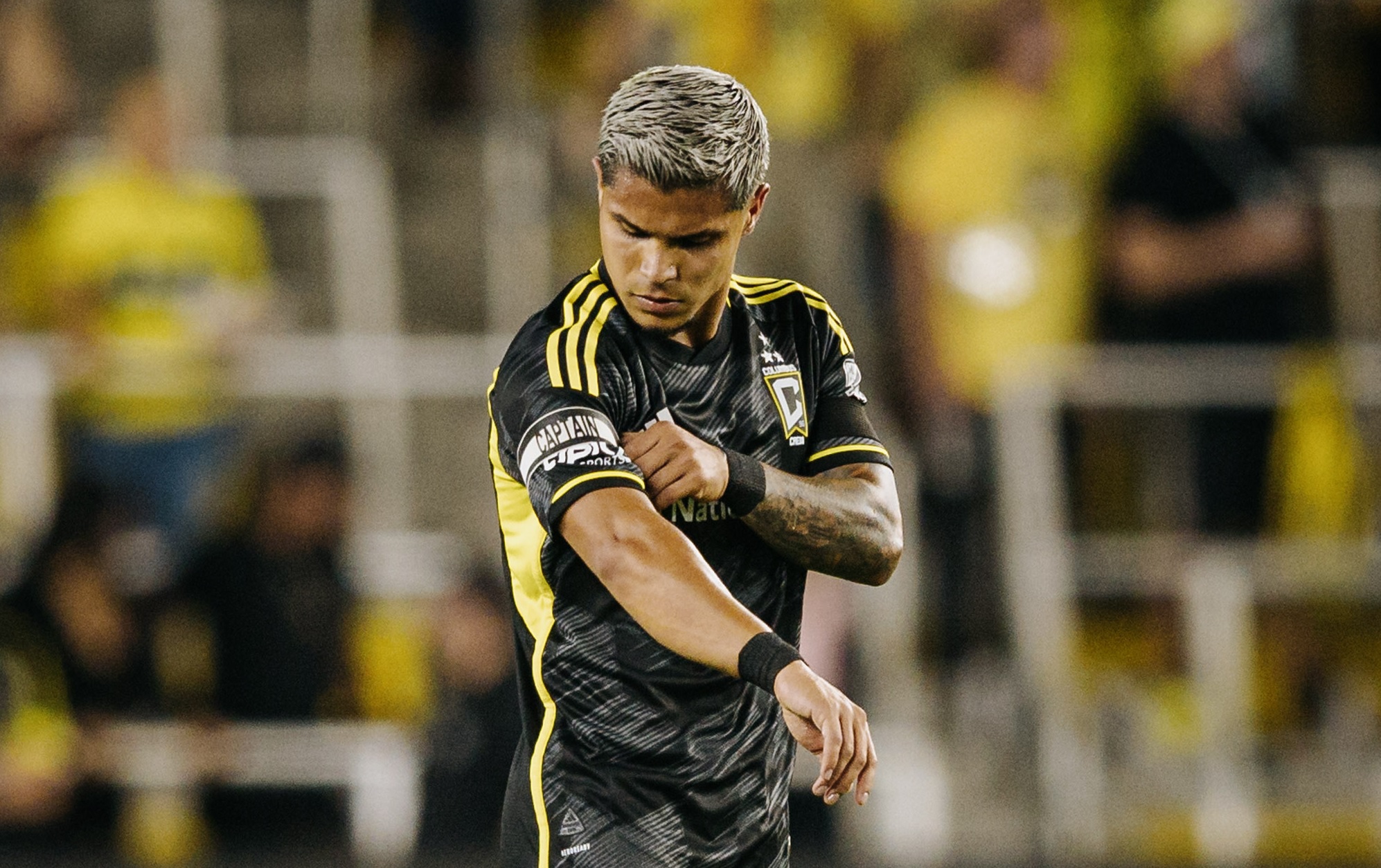 Cucho Hernández é um importante jogador do Columbus Crew e pode reforçar o Botafogo