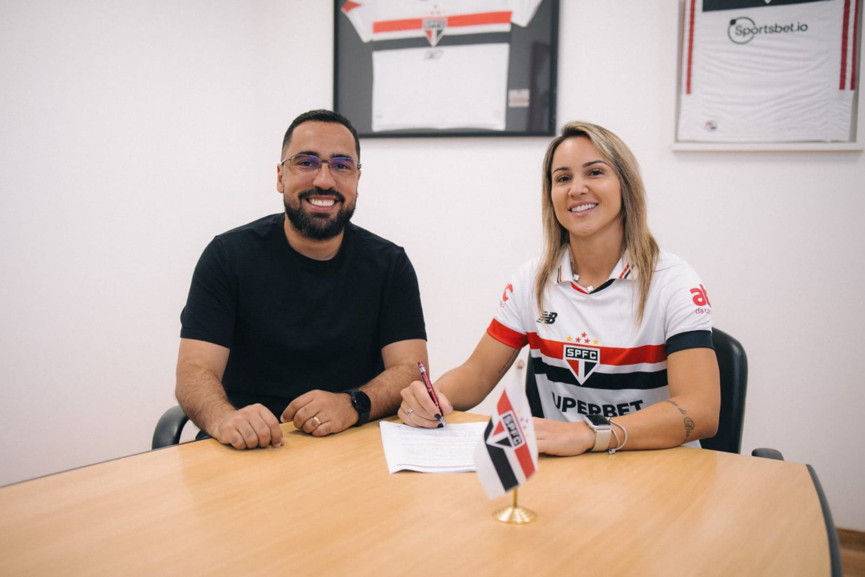 Giovanna Cavelari vai reforçar o time feminino do São Paulo. Atacante assinou por duas temporadas