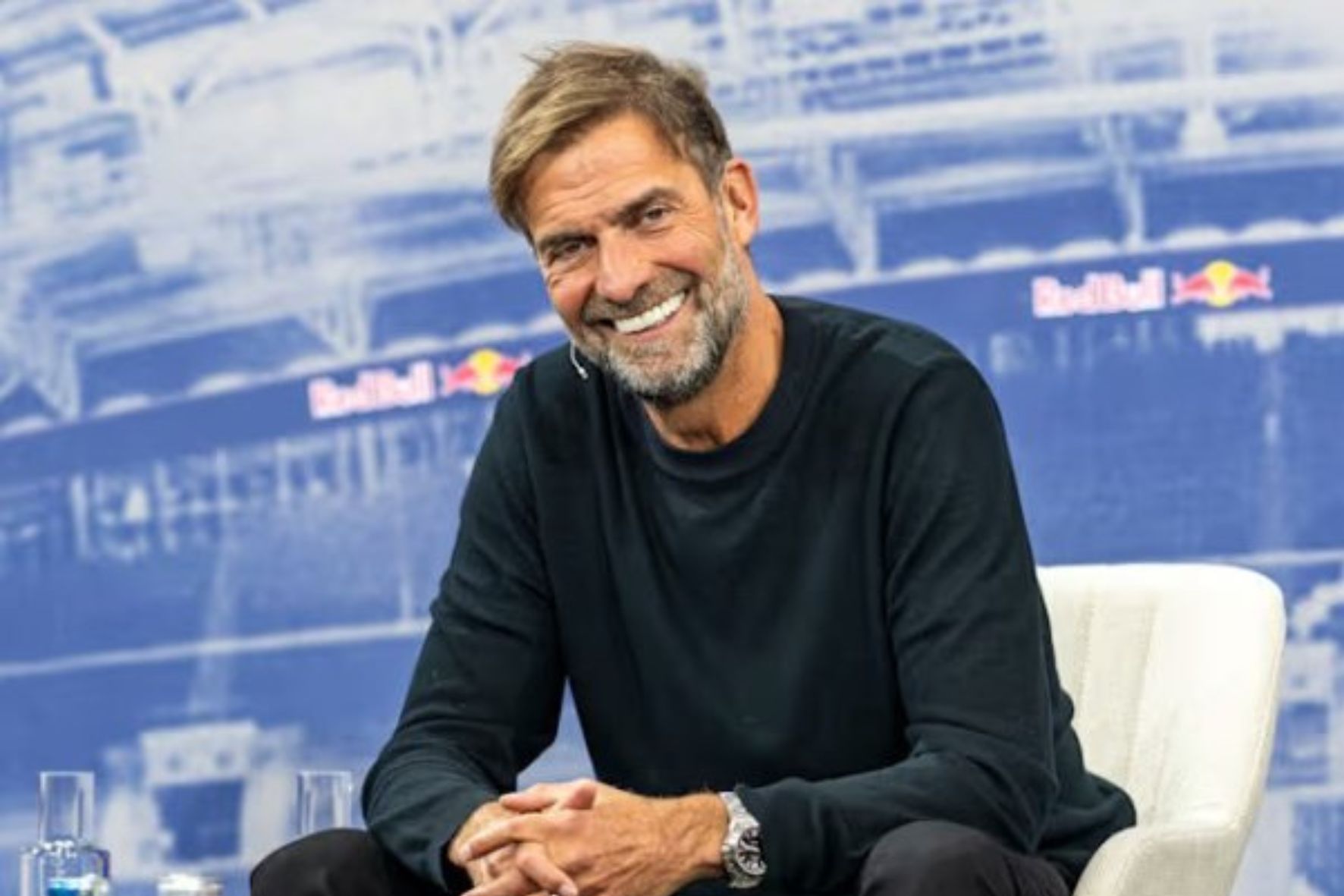 Ex-técnico do Liverpool, Jürgen Klopp está a caminho do Brasil para acompanhar os jogos do RB Bragantino