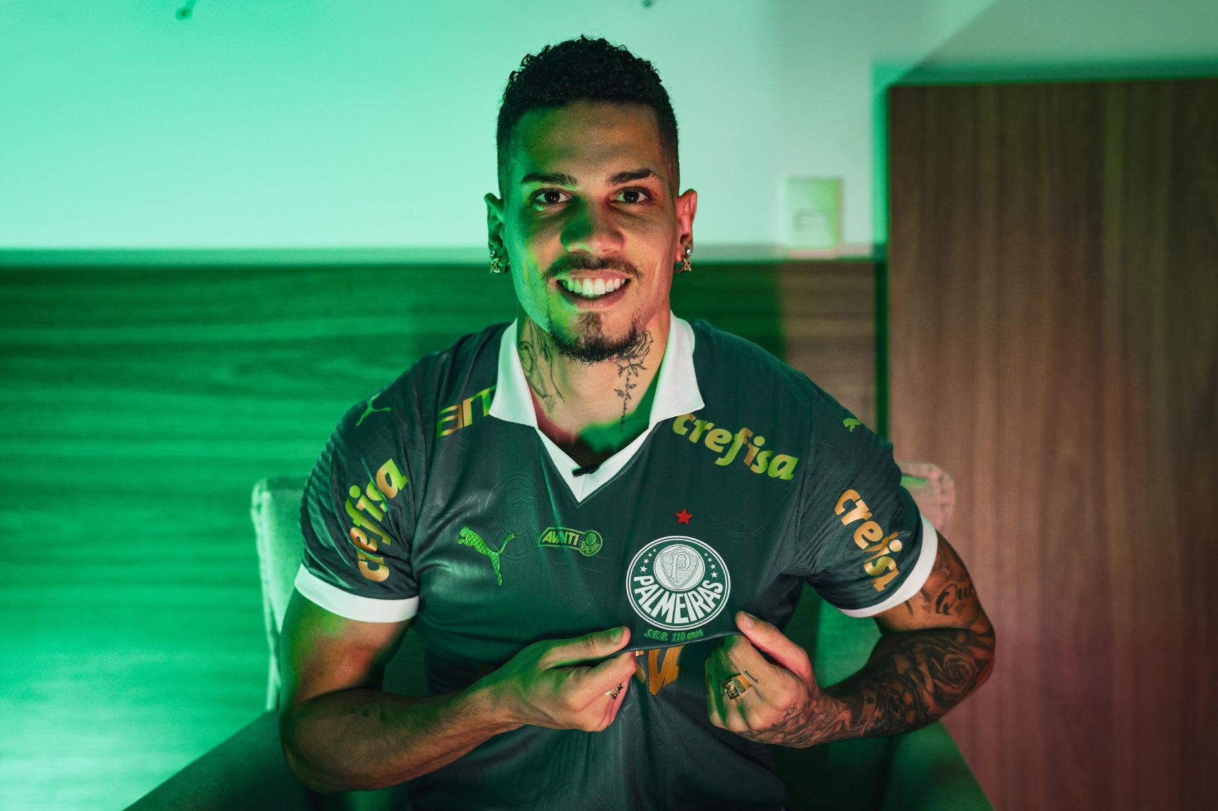 Paulinho é a contratação mais cara da história do Palmeiras