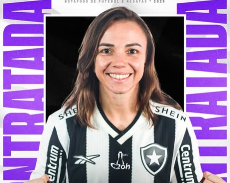 Rita Bove é uma das jogadoras que reforça o Botafogo