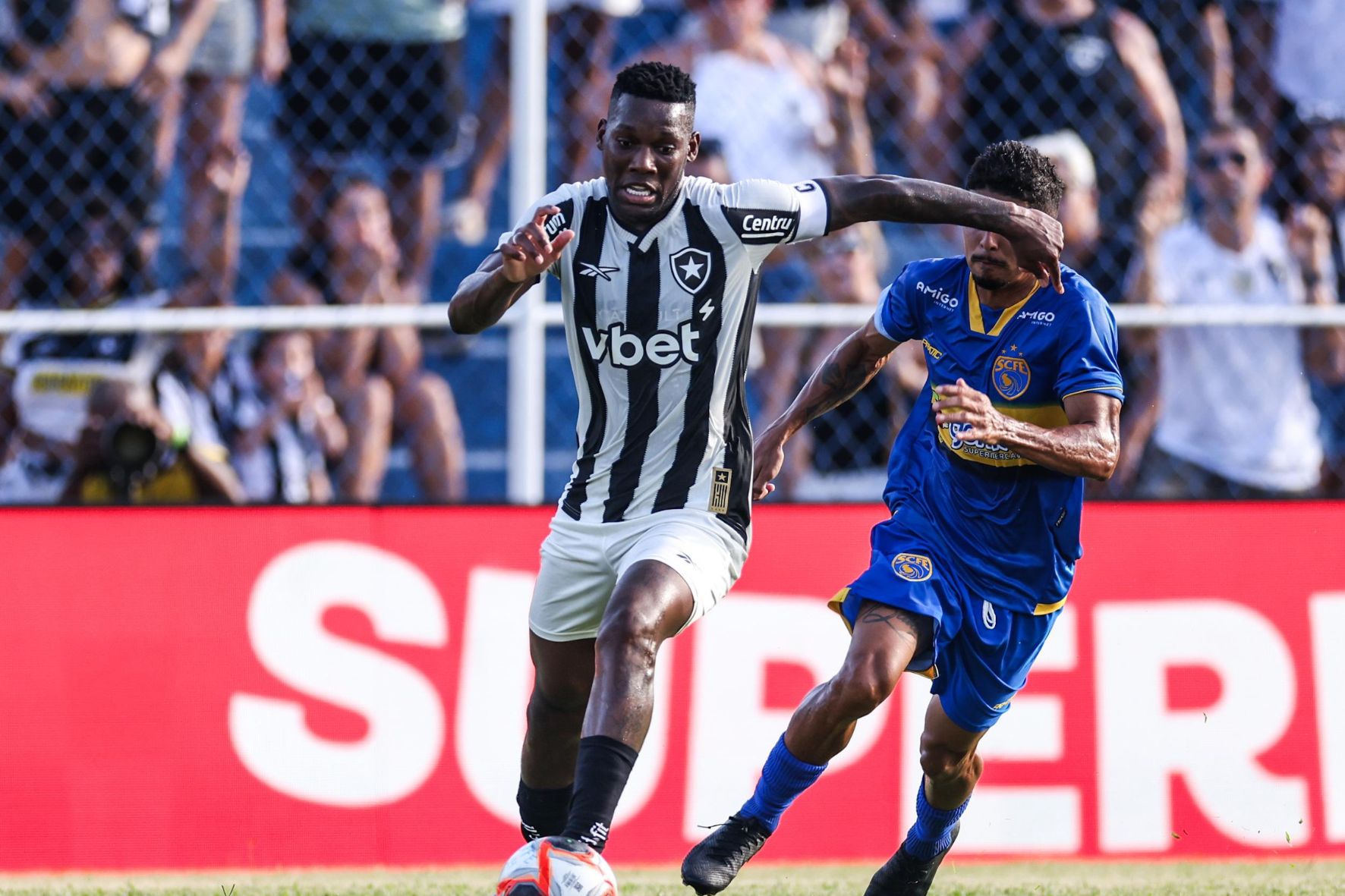 O Sampaio Corrêa venceu o Botafogo por 2 a 1, em jogo válido pela terceira rodada do Campeonato Carioca