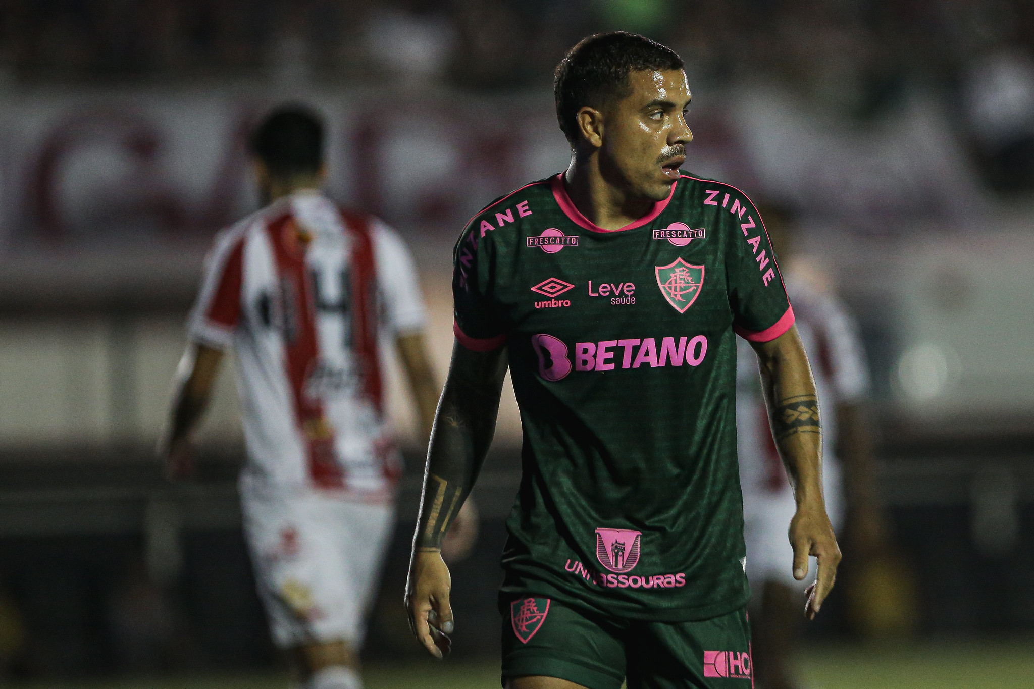 David Terans em ação pelo Fluminense