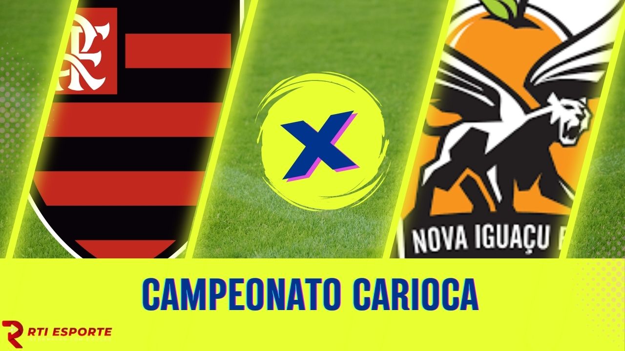 Flamengo x Nova Iguaçu: equipes se enfrentam pela terceira rodada do Campeonato Carioca