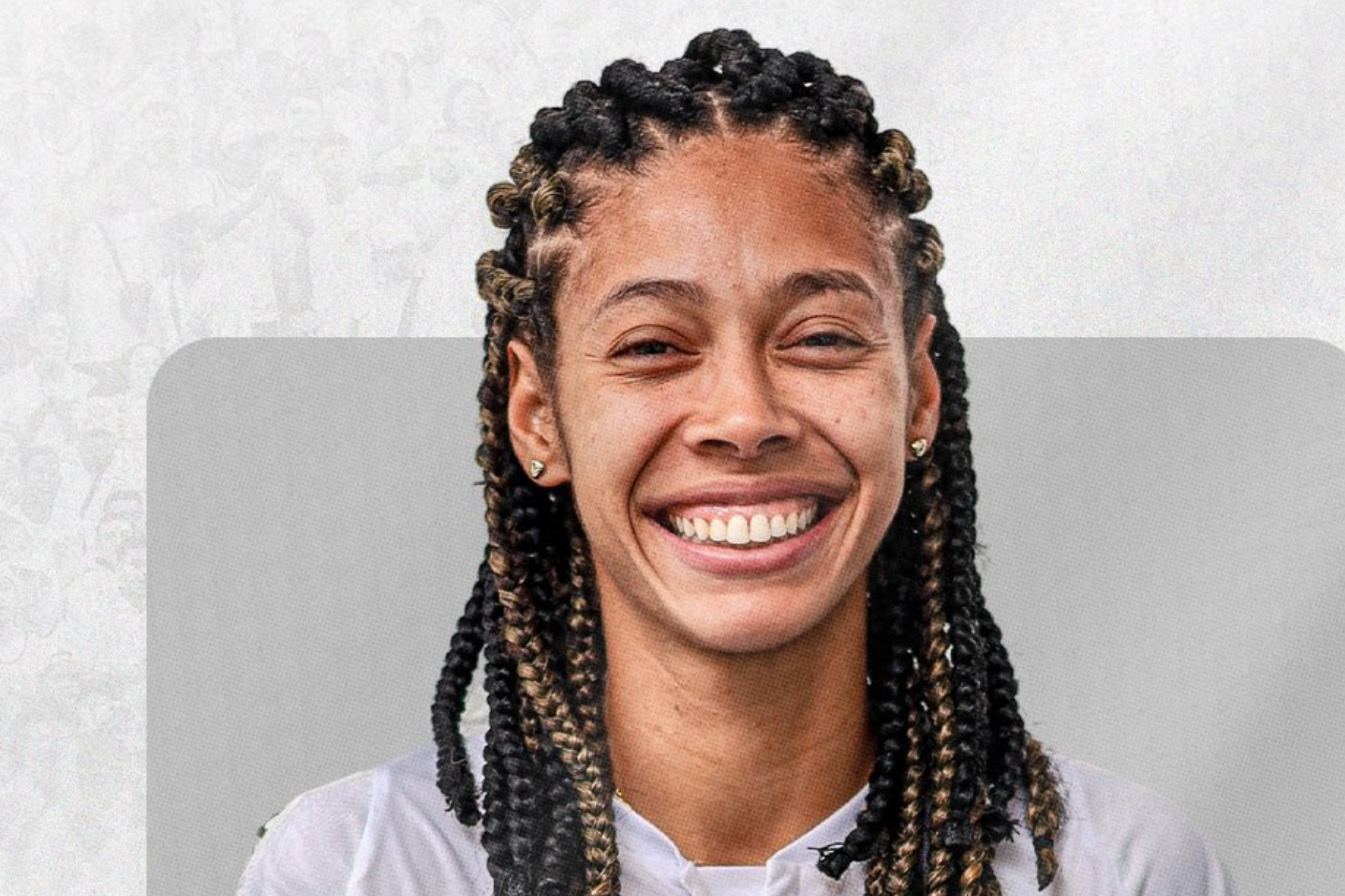 A lateral-direita Evellyn Marques foi contratada pelo Santos para a temporada 2025