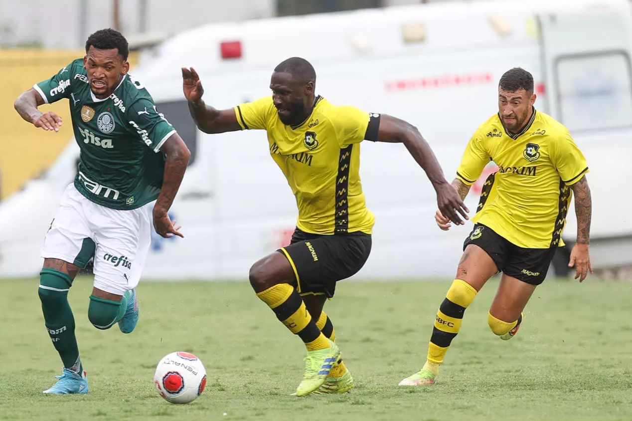 São Bernardo x Palmeiras: escalações, onde assistir e bônus de R$ 100 na BR4BET