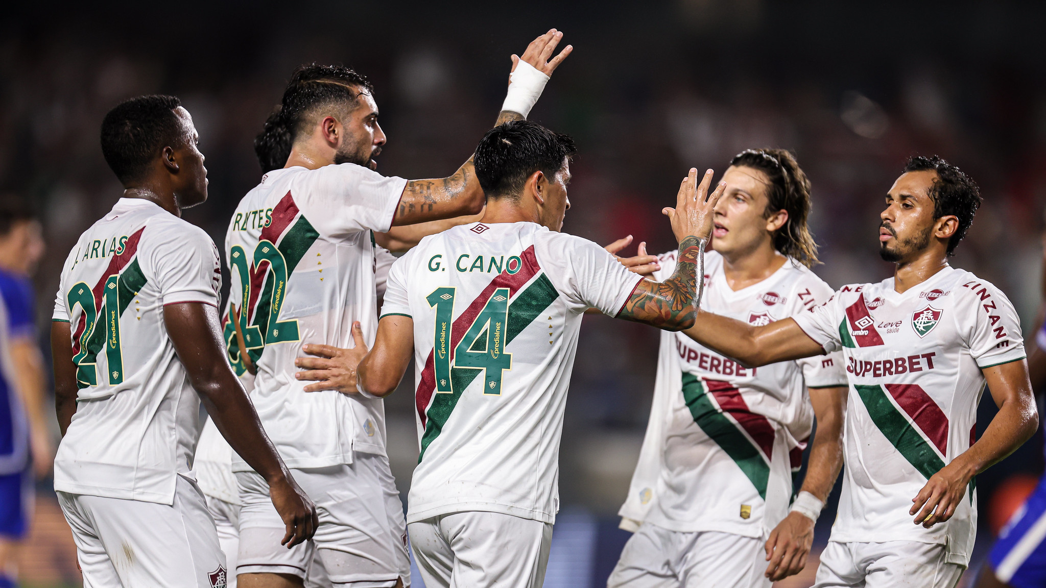 O Fluminense goleou o Águia de Marabá e garantiu vaga na segunda fase da Copa do Brasil