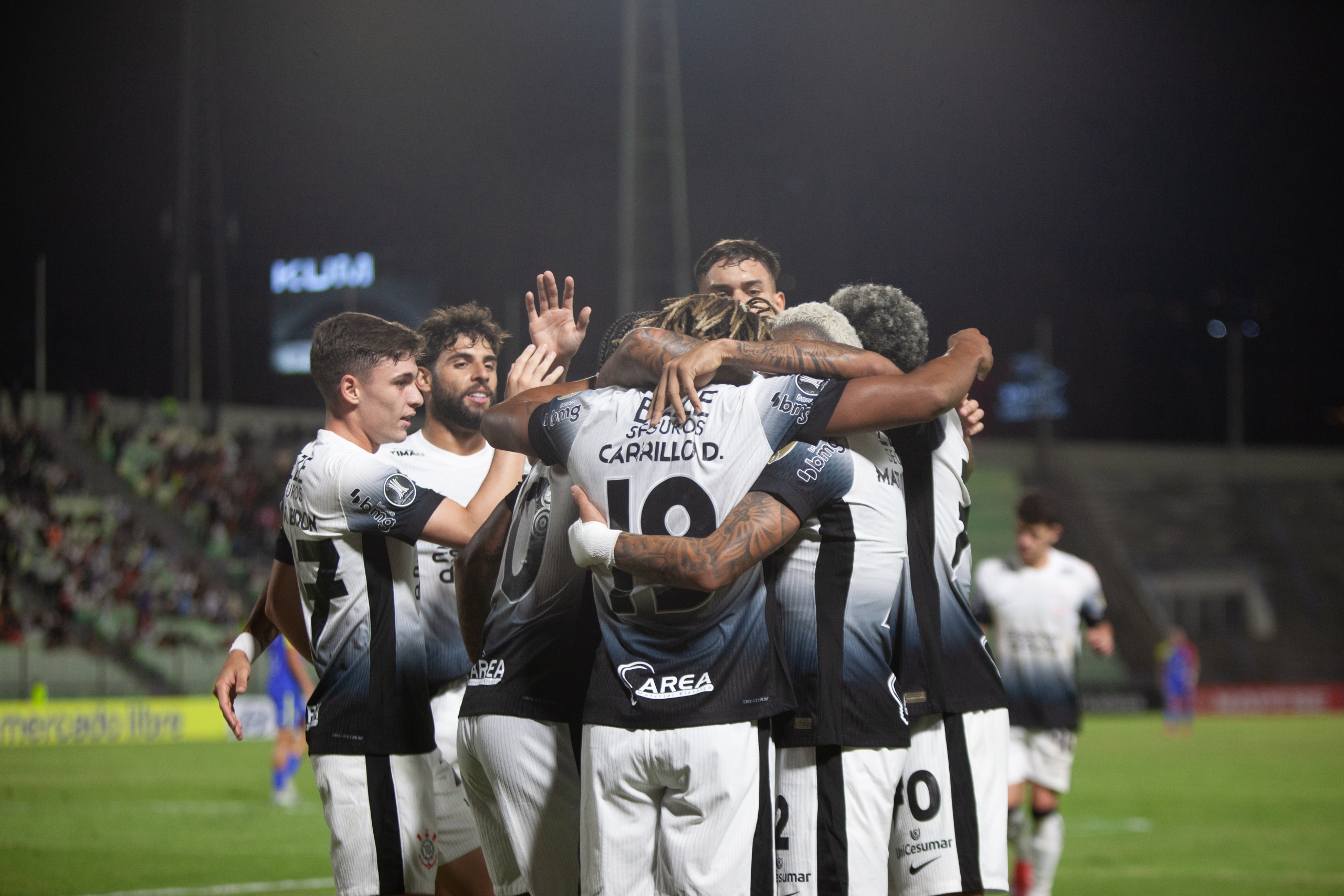 O Corinthians empatou com a UCV no jogo de ida da 2ª fase da Pré-Libertadores