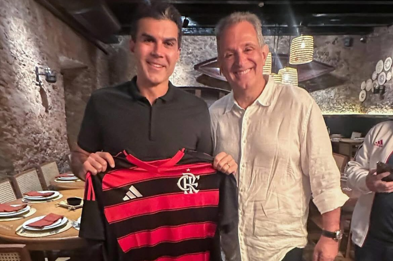 BAP encontra com Helder Barbalho e faz planos para o Flamengo voltar ao Pará