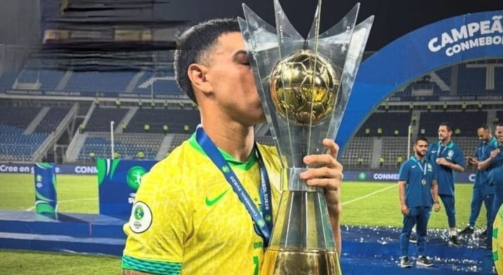 IAGO TEODORO CONQUISTA TÍTULO COM A SELEÇÃO BRASILEIRA SUB-20