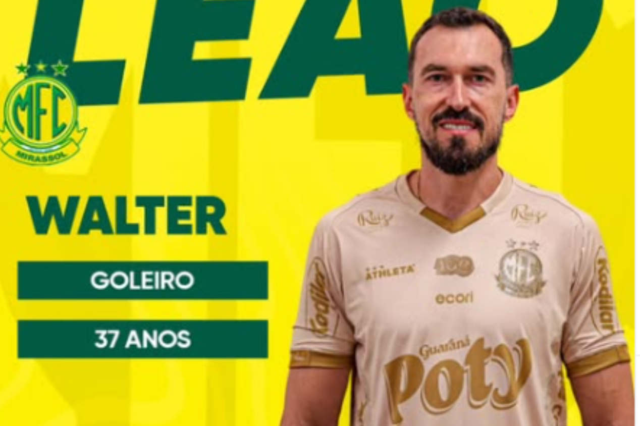 Walter é anunciado pelo Mirassol