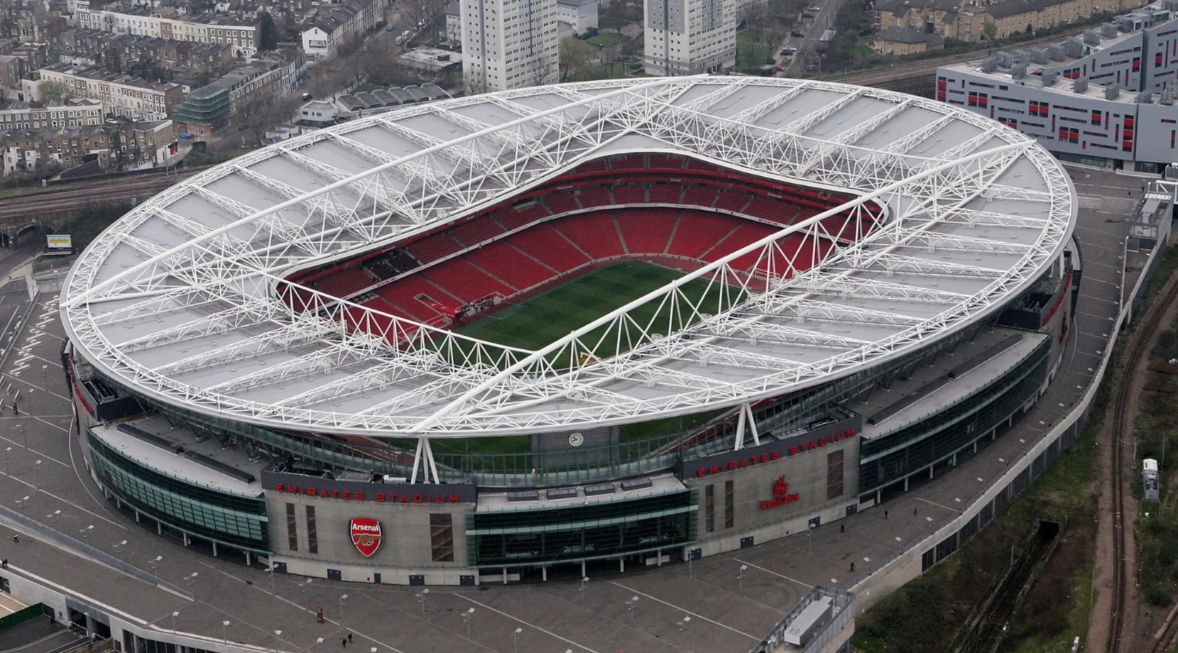 Emirates Stadium recebe jogo entre Arsenal e Manchester City