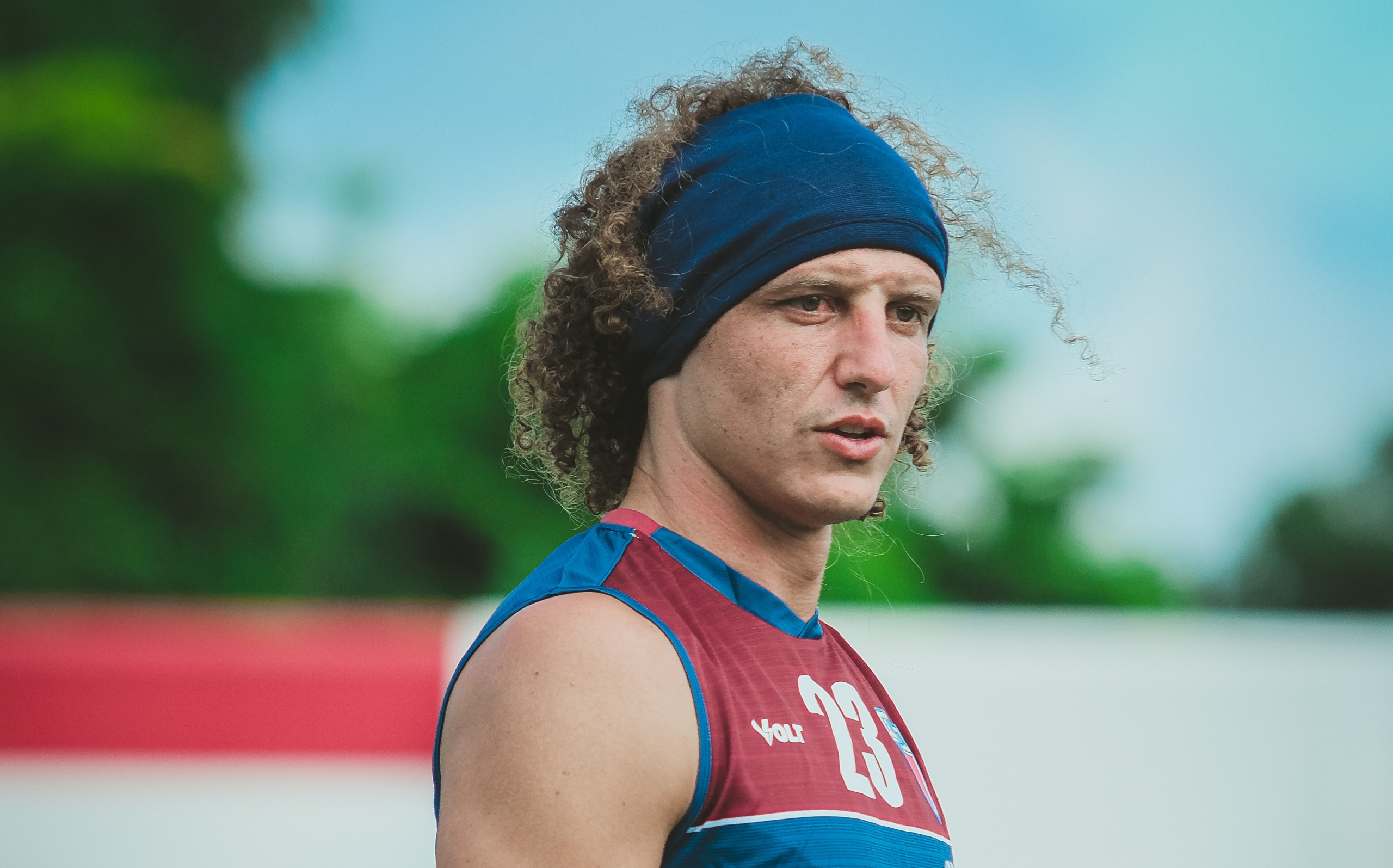 David Luiz estreou pelo Fortaleza