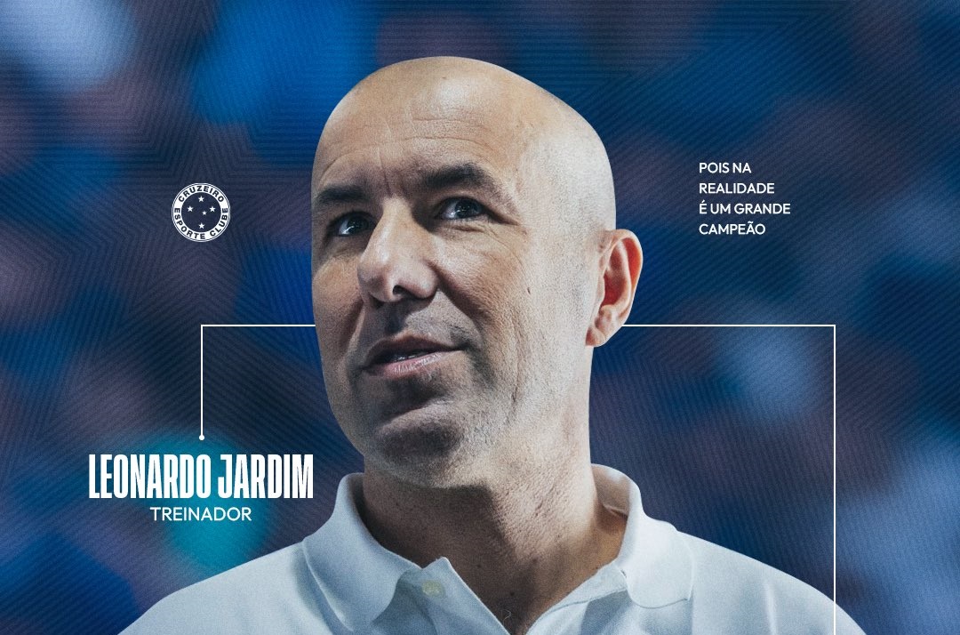 Leonardo Jardim é o novo treinador do Cruzeiro