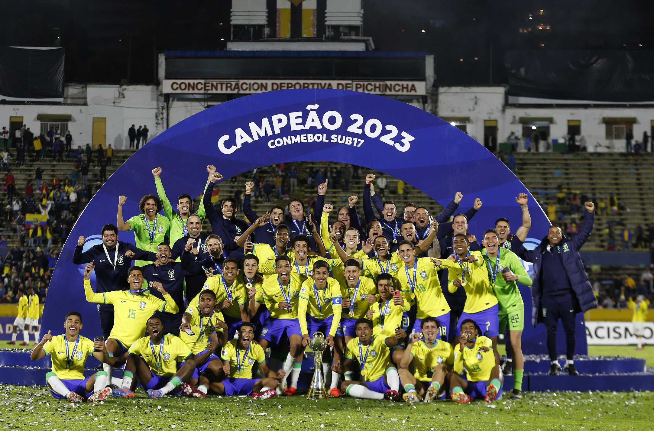 Seleção Brasileira conquistou o Sul-Americano Sub-17, em 2023