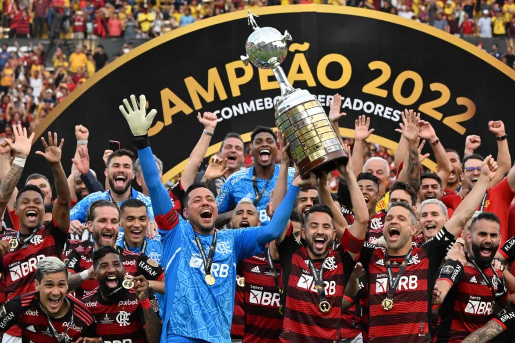 Flamengo conquistou tricampeonato da Copa Libertadores da América, em 2022