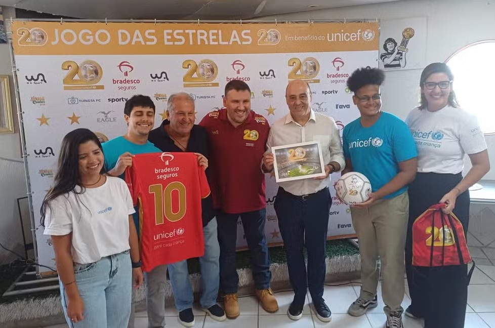 Jogo das Estrelas faz doações para UNICEF