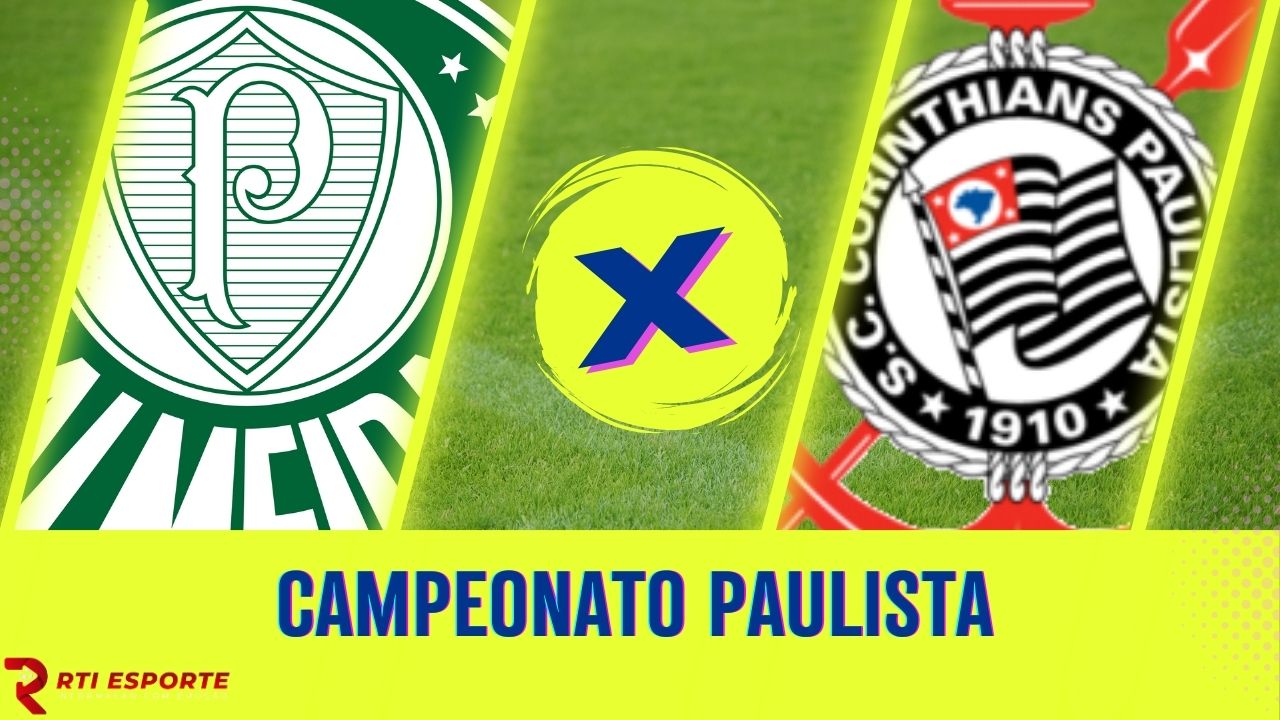 Palmeiras x Corinthians: equipes se enfrentam pelo Campeonato Paulista