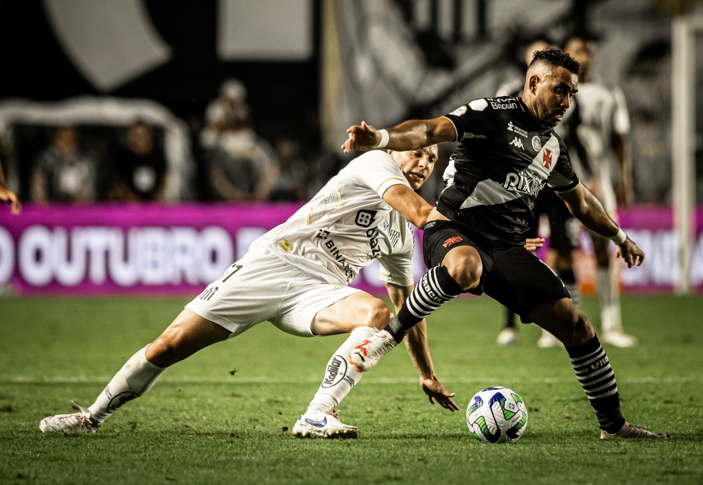 Santos e Vasco não se enfrentam desde 2023