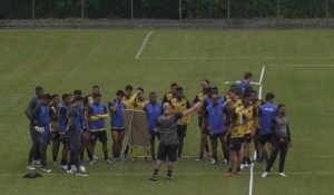 Volta Redonda em treinamento