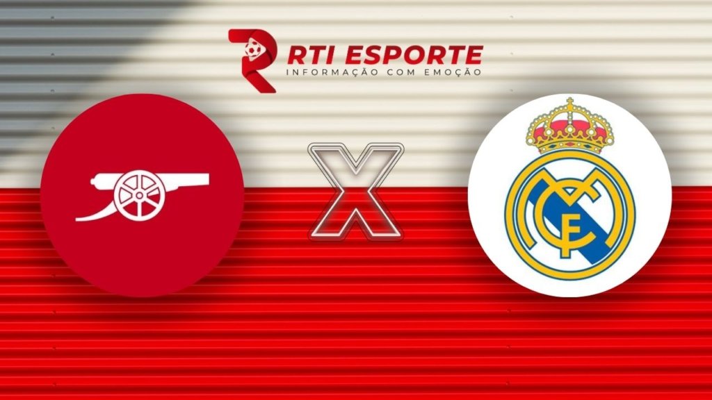 Arsenal x Real Madrid: escalações, onde assistir, palpites e um bônus de R$ 100