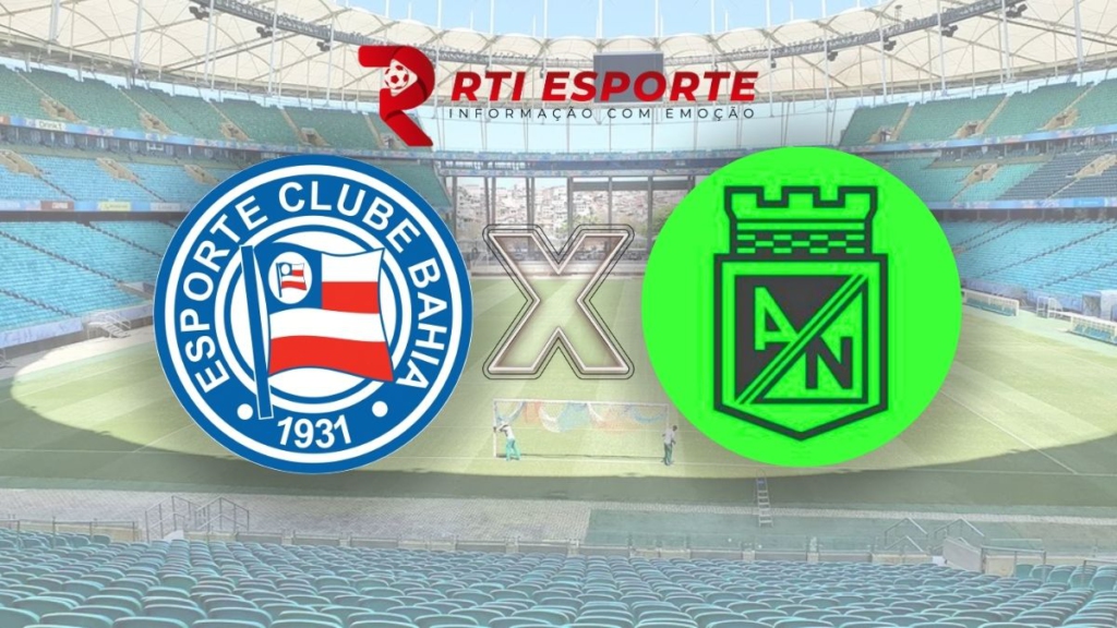 Bahia x Atlético Nacional: escalações, onde assistir, palpites e um bônus de R$ 100