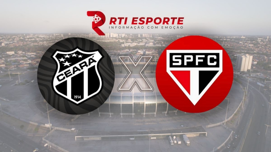 Ceará x São Paulo: escalações, onde assistir, palpites e um bônus de R$ 100
