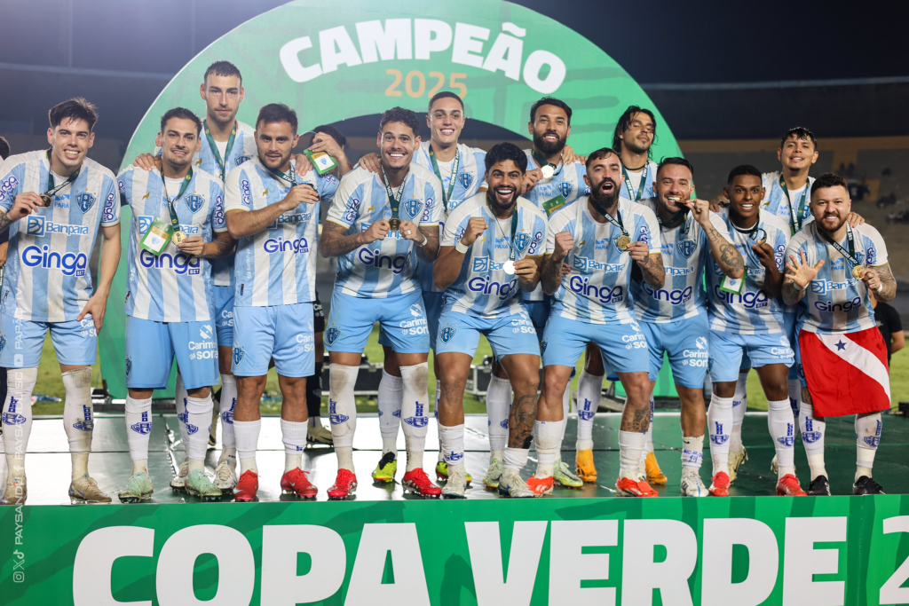 Paysandu foi campeão da Copa Verde