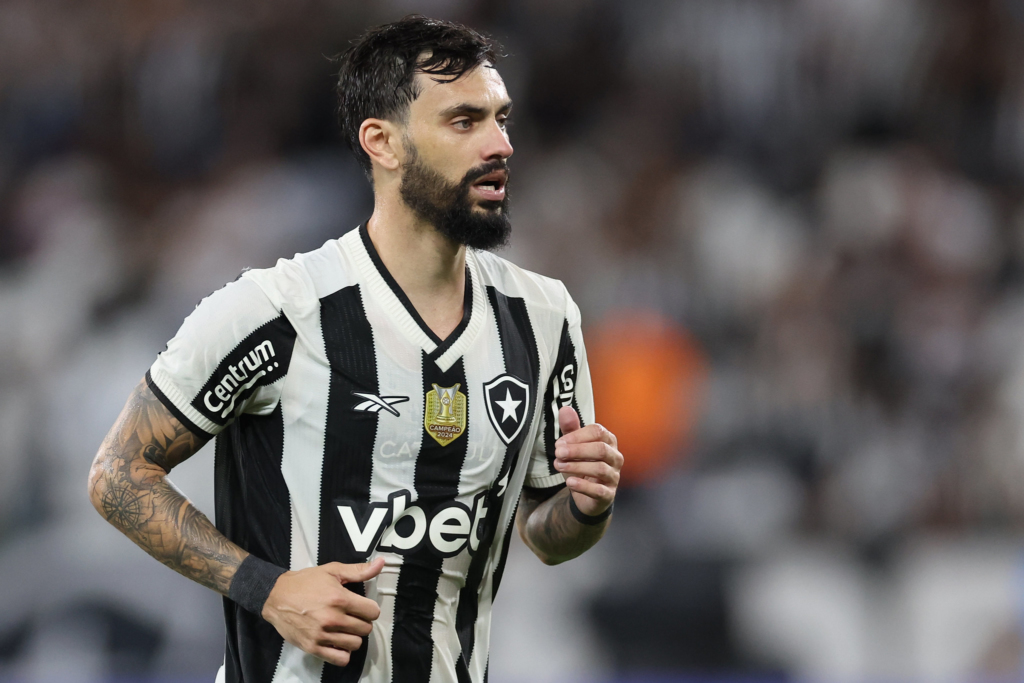 Mastriani em ação pelo Botafogo