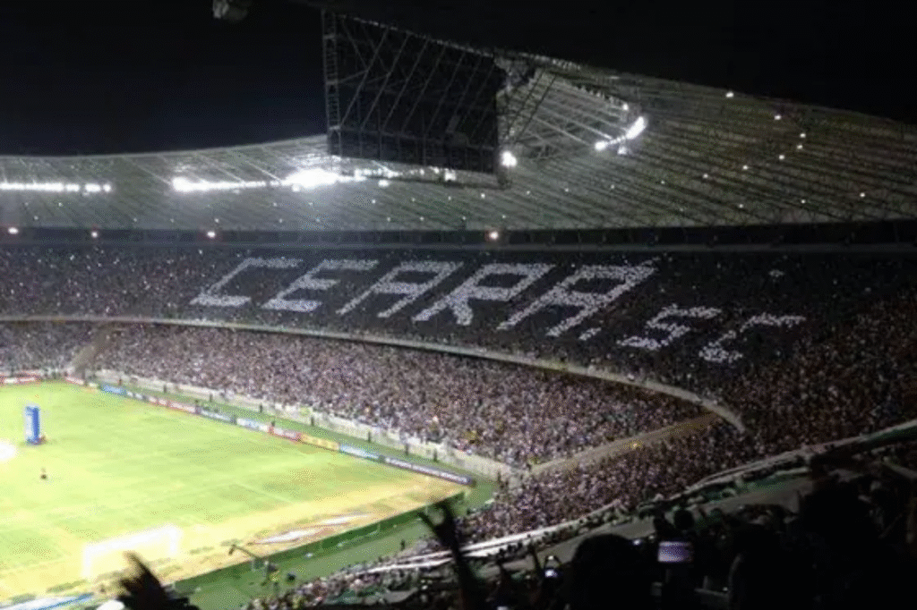 Ceará enfrentou o Palmeiras pela Copa do Brasil