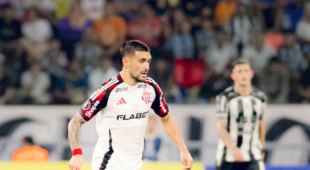 Arrascaeta marca primeiro, mas o Flamengo cede empate ao Central Córdoba