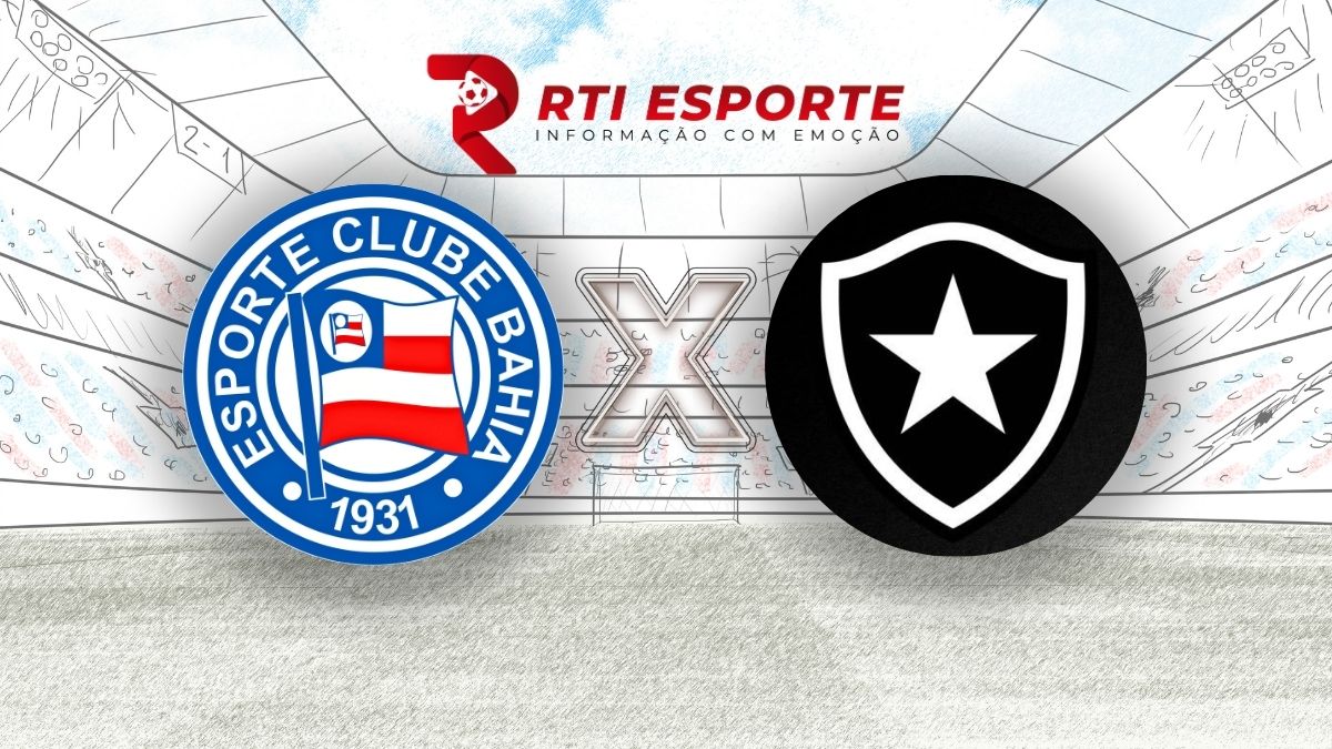Bahia x Botafogo: escalações, onde assistir, palpites e um bônus de R$ 100