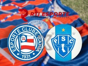 Bahia x Paysandu: escalações, onde assistir e palpites.