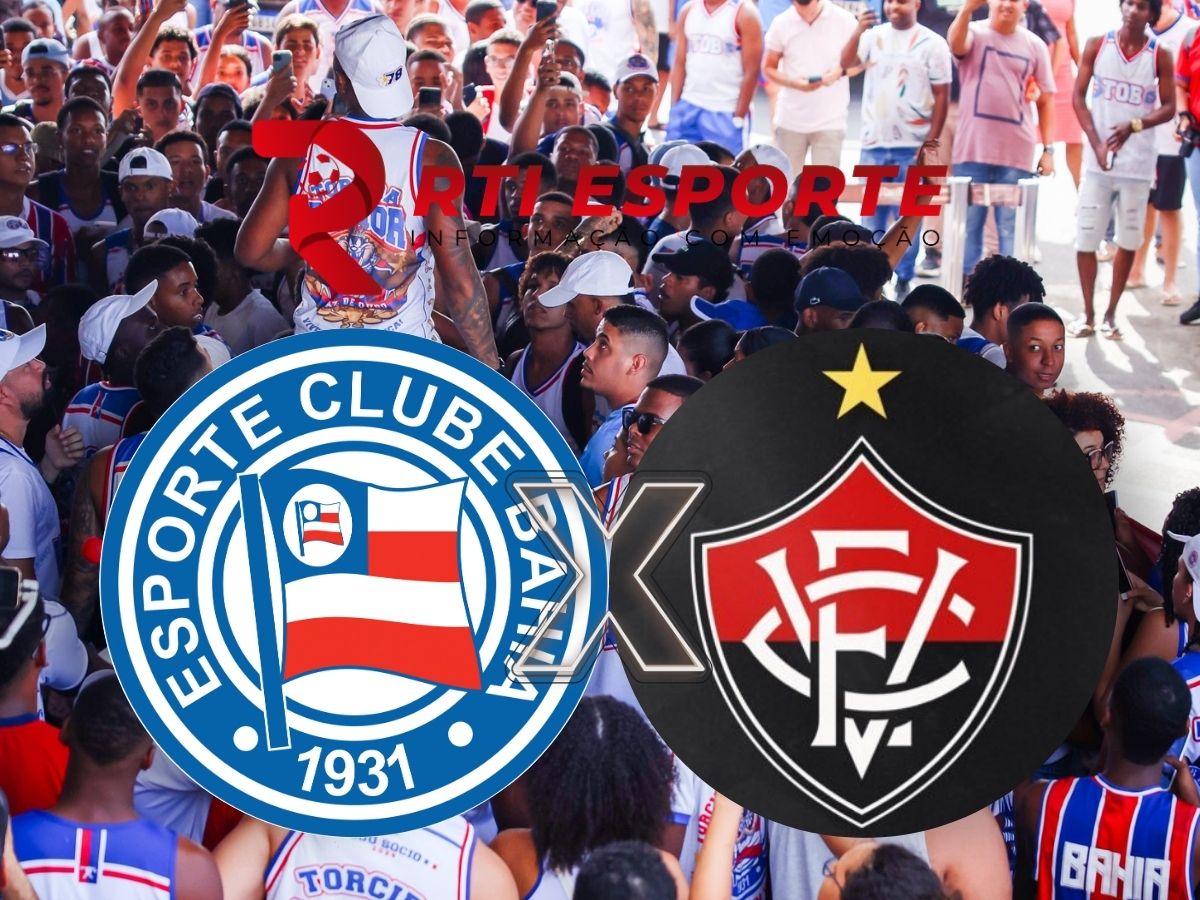 Bahia x Vitória: escalações, onde assistir e palpites.