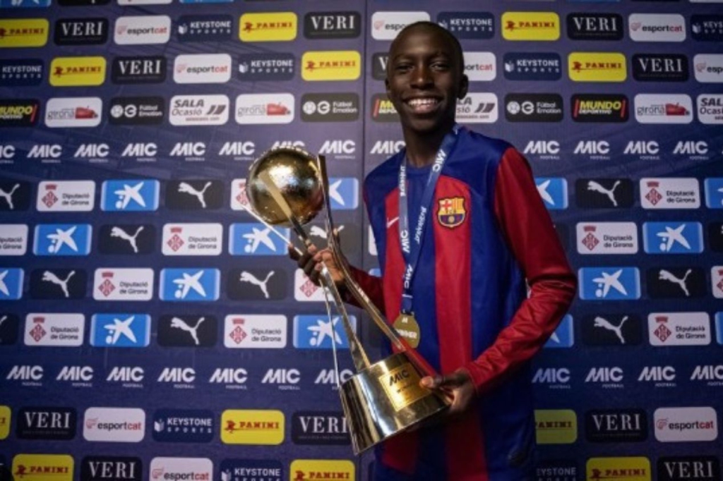 Barcelona pode ter achado o sucessor de Lamine Yamal: Fode Diallo encanta no Sub-13