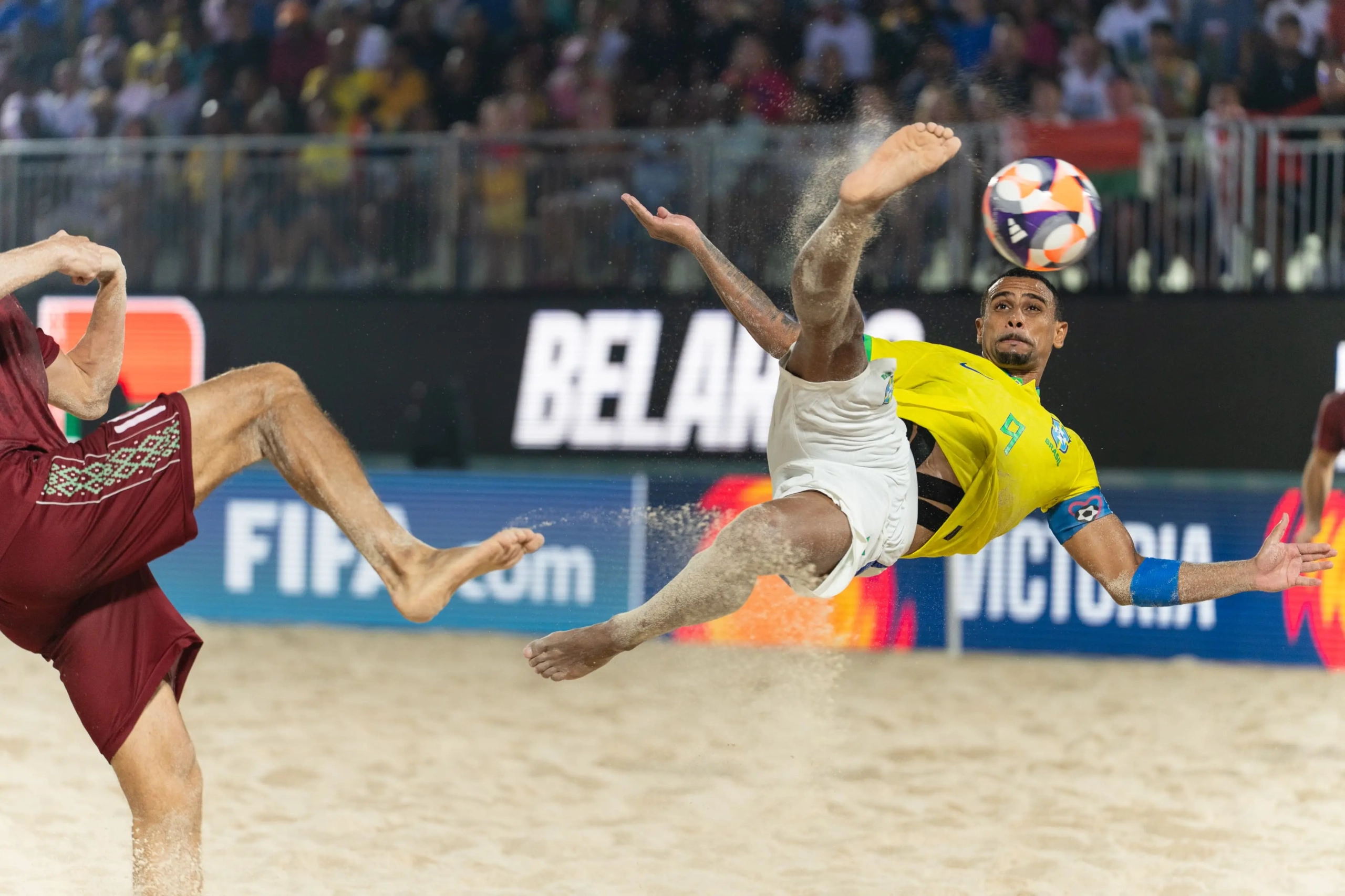 Brasil é campeão mundial pela sétima vez no futebol de areia