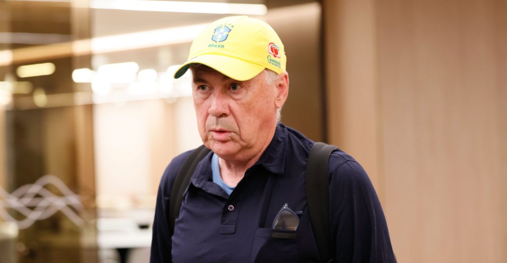 Carlo Ancelotti chega ao Rio e será apresentado nesta segunda, 26.
