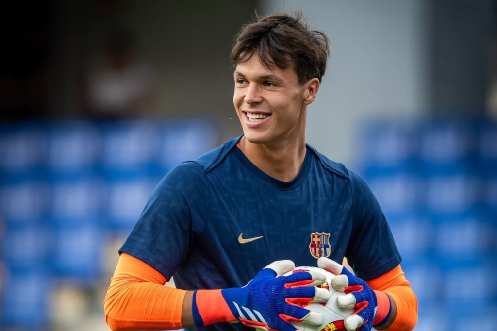 Com raízes latinas, goleiro de 19 anos é a aposta do Barcelona contra o Flamengo na final da Copa Intercontinental Sub-20