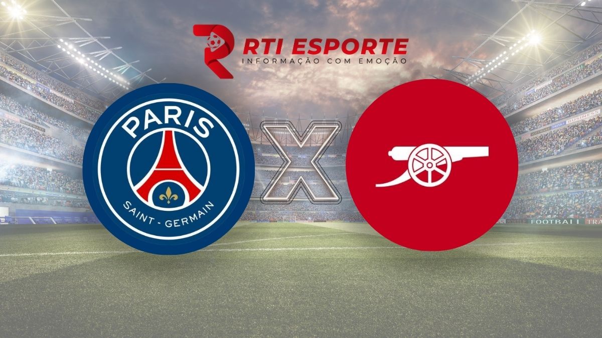 PSG x Arsenal: escalações, onde assistir, palpites e um bônus de R$ 100