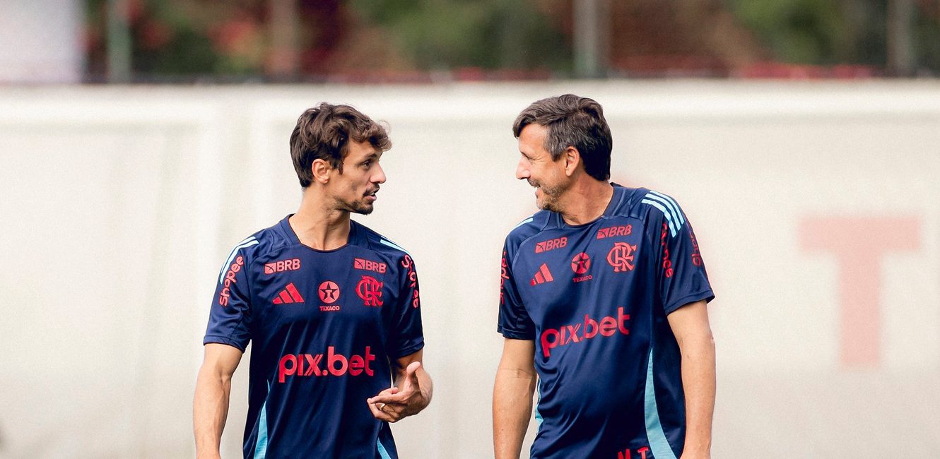 Rodrigo Caio é novo auxiliar técnico no Flamengo