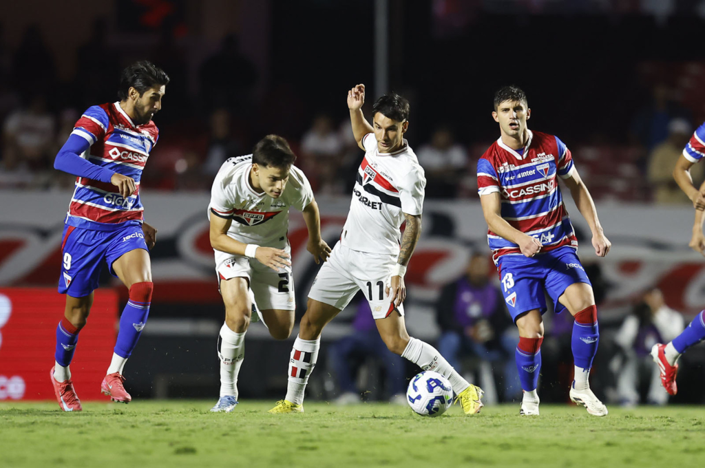 São Paulo não saiu do zero diante do Fortaleza