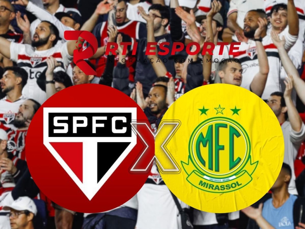 São Paulo x Mirassol: escalações, onde assistir e palpites.