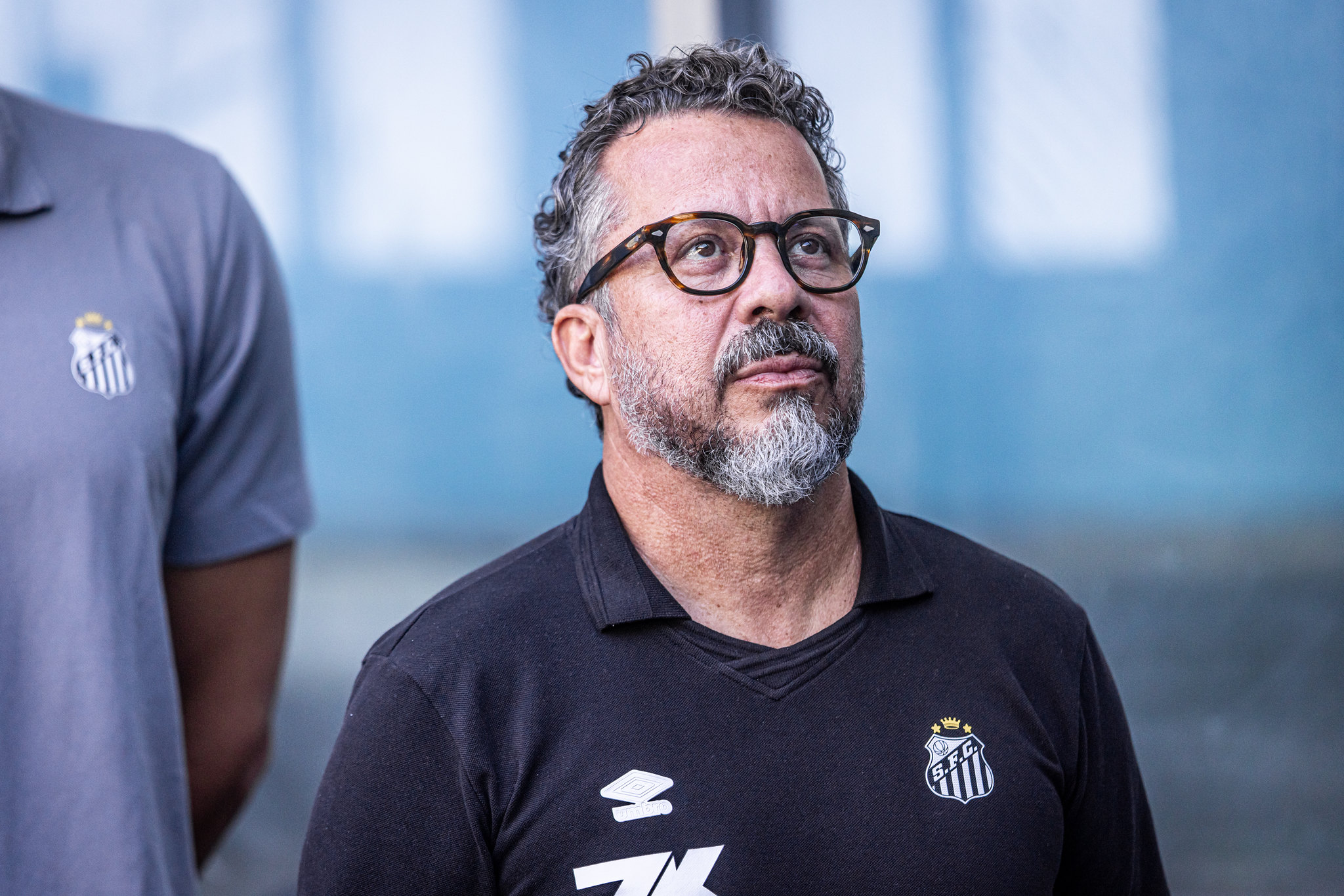 Cléber Xavier no comando do Santos