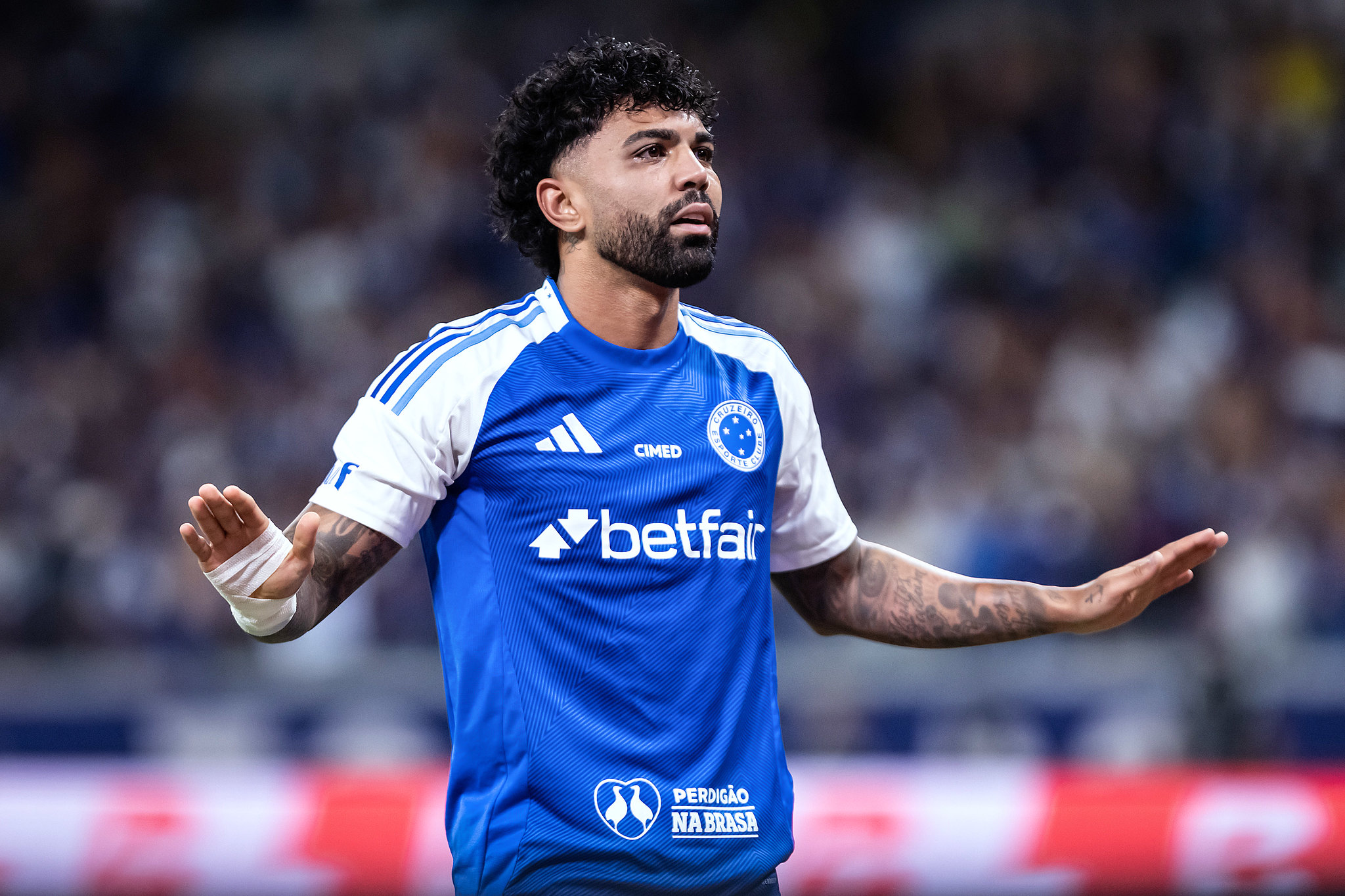 Gabigol marcou na vitória do Cruzeiro sobre o Flamengo