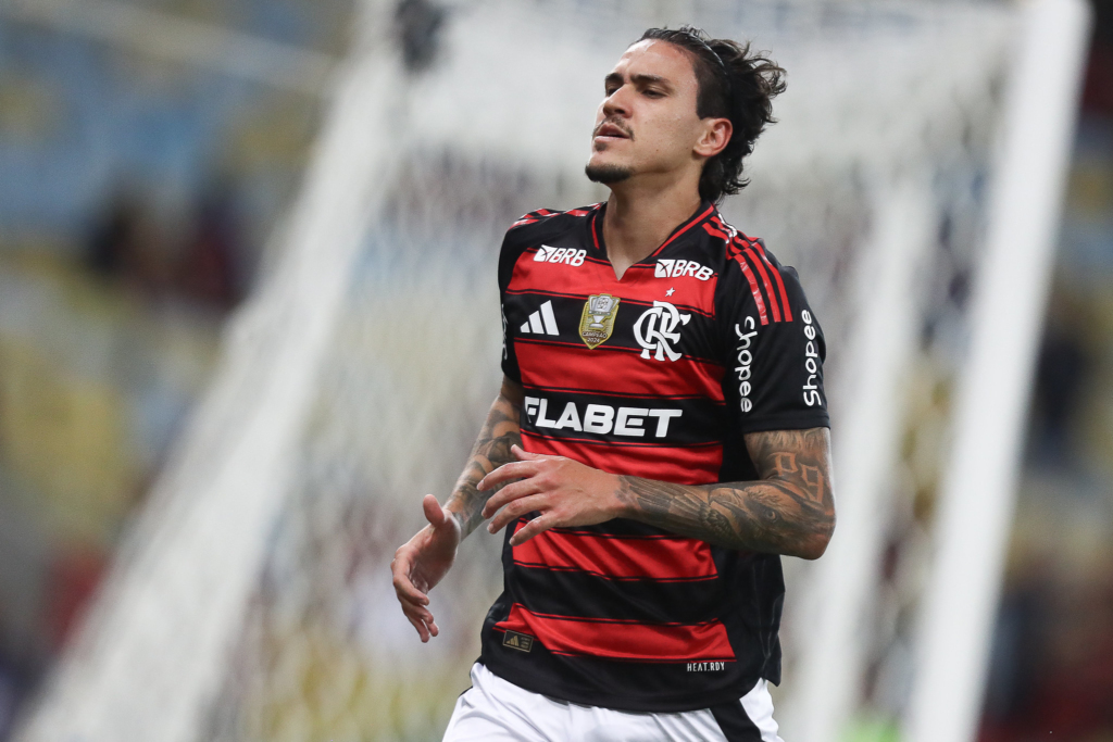 Pedro, atacante do Flamengo