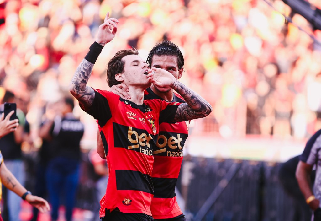 Barletta marca para o Sport, na Ilha do Retiro.